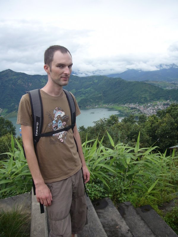 Travel - Nepal - Pokhara - Up to the World Peace Pagoda